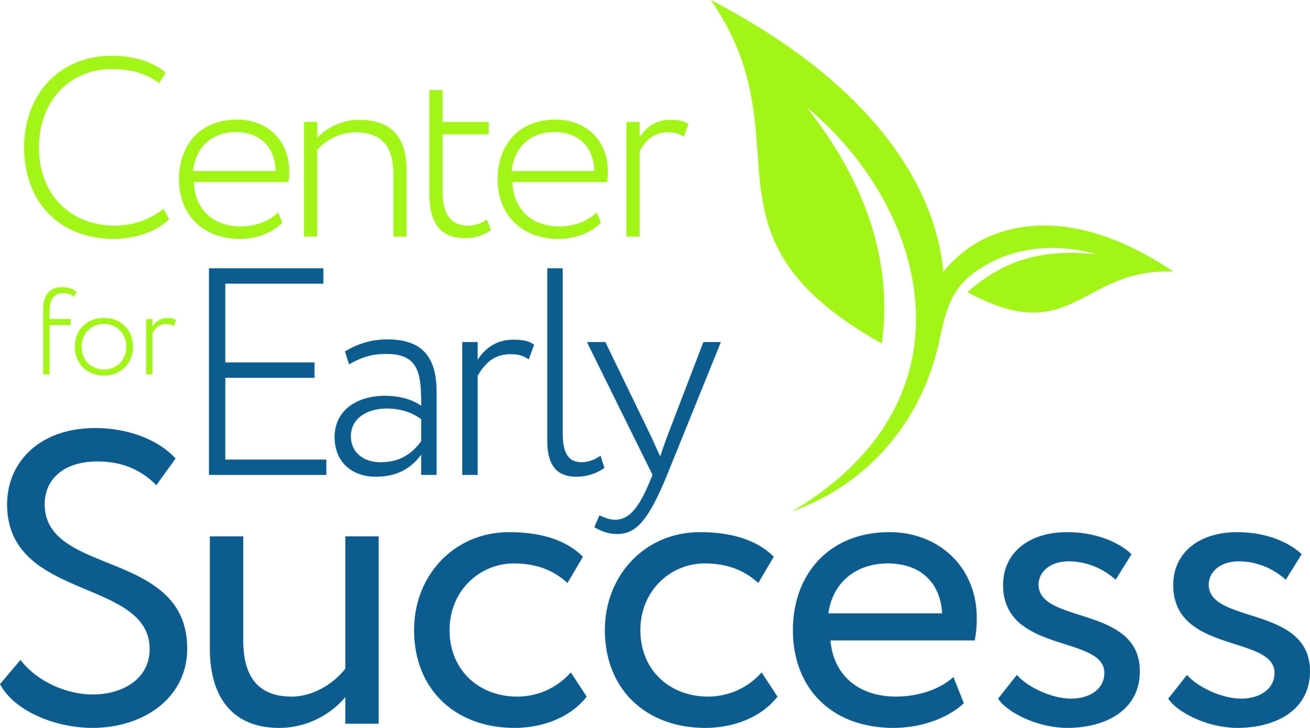center for early success logo on white BG