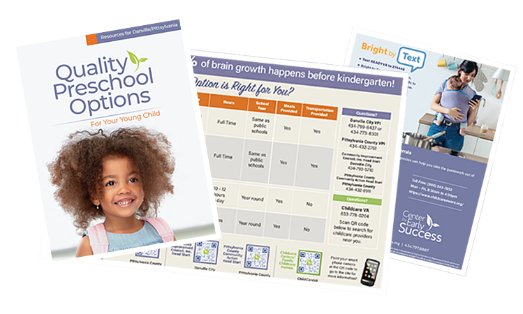Center for Early Success brochure
